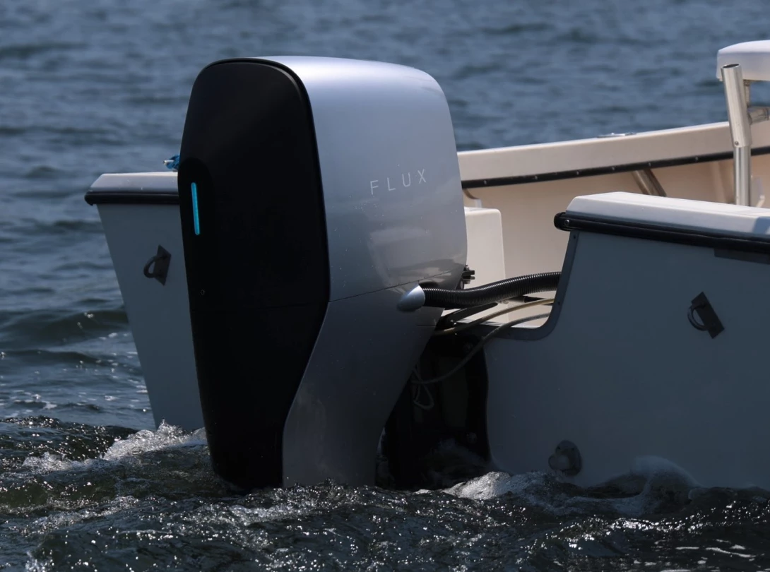 Flux Marine offers a quieter, cleaner outboard that still packs a punch