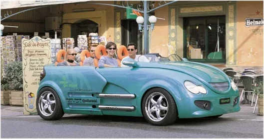 The Rinspeed Presto in four-seater configuration