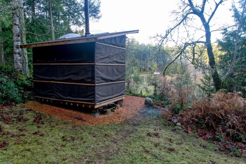Pacific Northwest resident Scott Brooks lives in a tiny house measuring just 7.7 sq m (83 sq ft) (Photo: Scott Brooks/Brendan McGarry Photography)