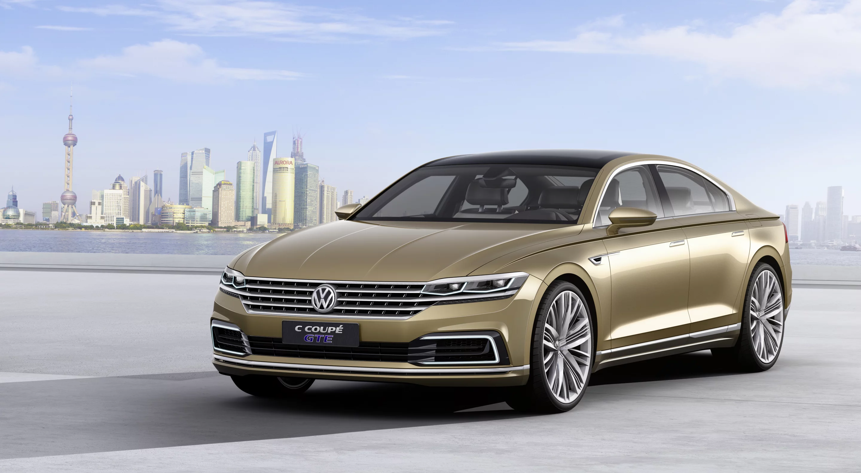The Volkswagen C Coupé GTE concept was designed to appeal to the Chinese market