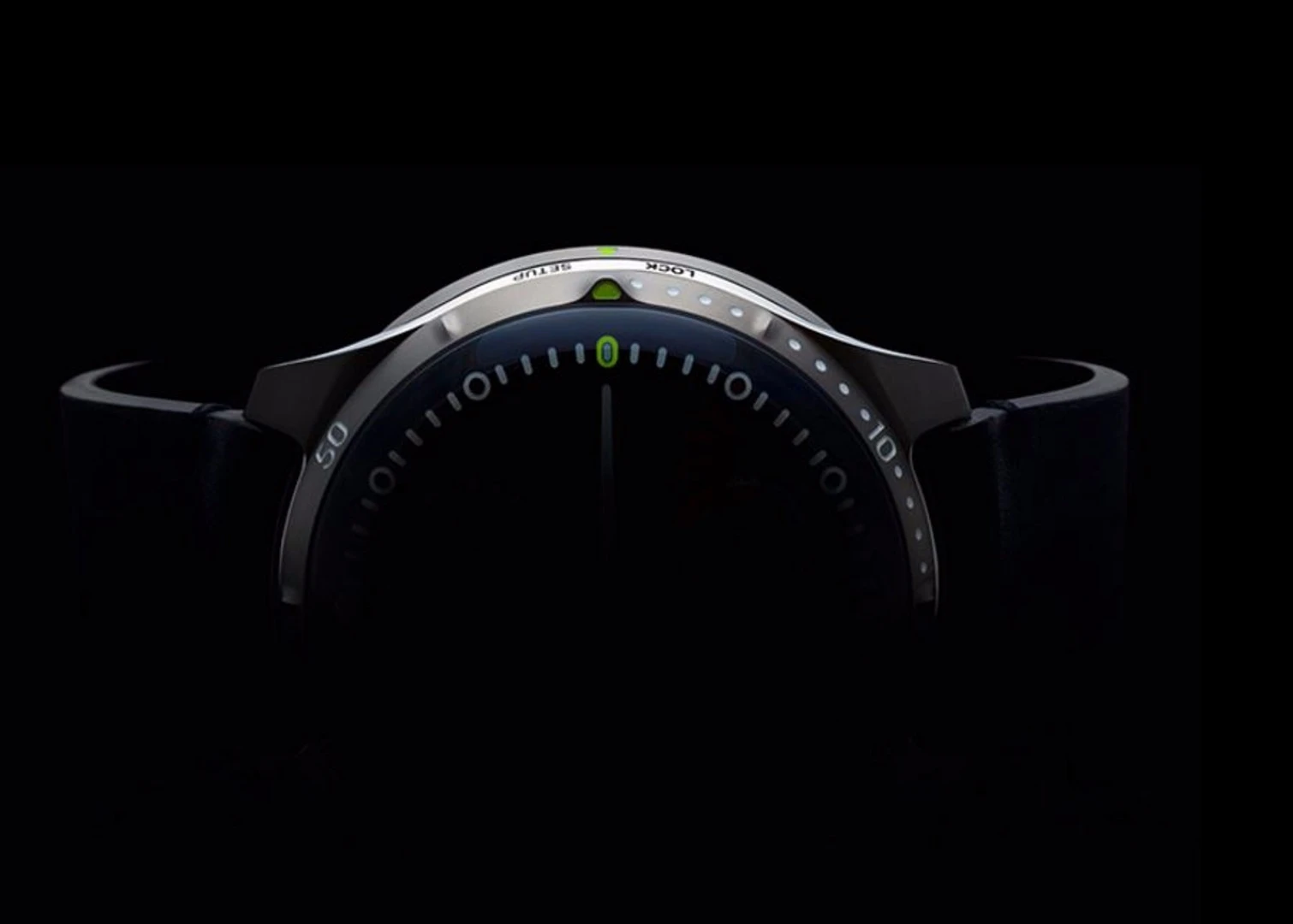 The Ressence Type 5 has a rotating back instead of a crown