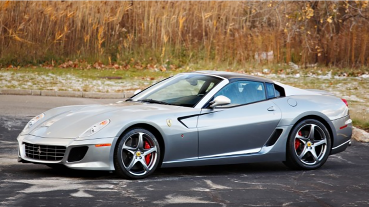 This 2011 Ferrari 599 SA Aperta Spider sold for $1,485,000