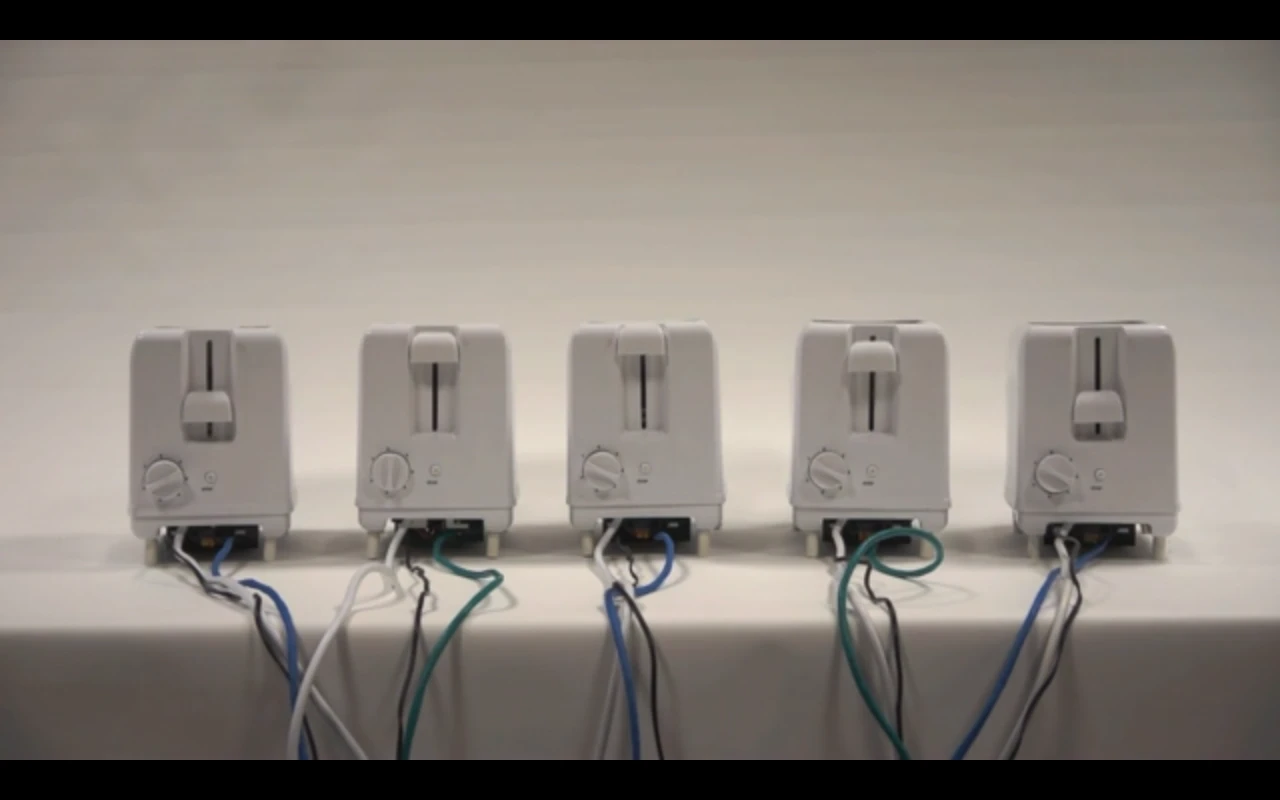 The toaster can sense when other toasters in the network are being used by their hosts, which can result in it feeling jealous and contribute to overall discontent