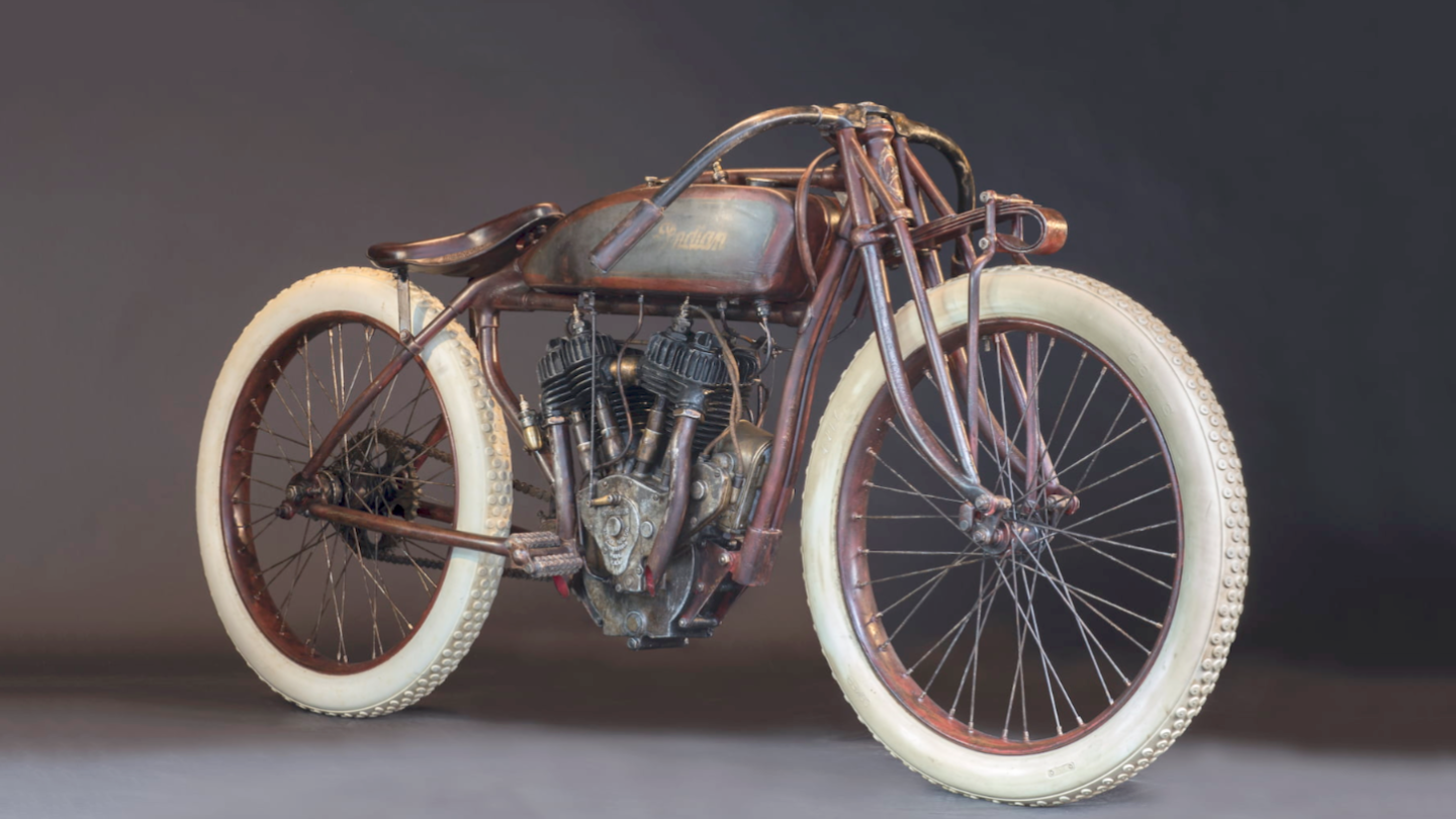 1920 INDIAN DAYTONA | High Bid: $70,000 | Estimate: NA | Auctioneer: Mecum | Lot T166 | Auction Description