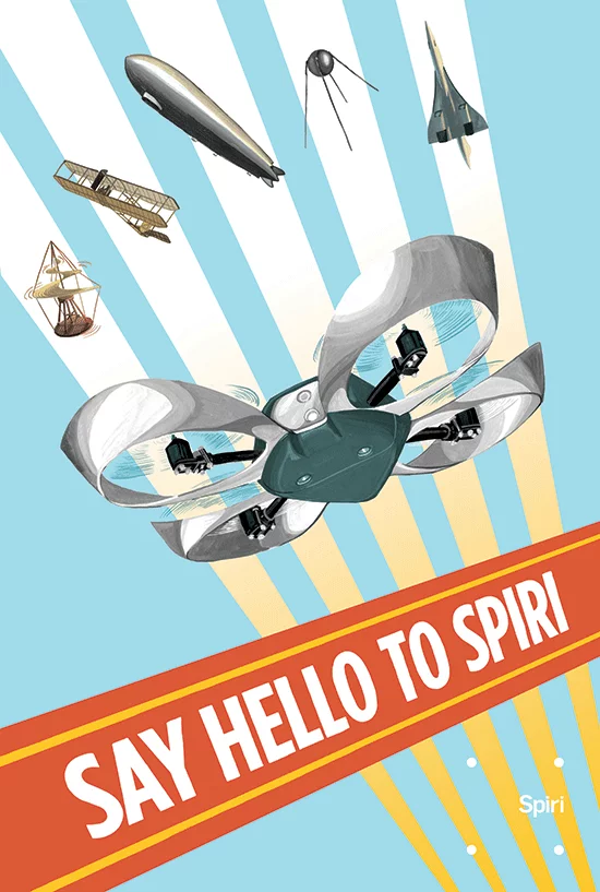 The Spiri campaign poster