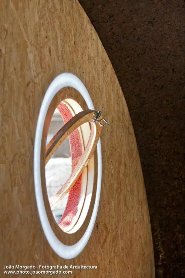 Shelter ByGG features porthole windows (Photo: Joao Morgado)