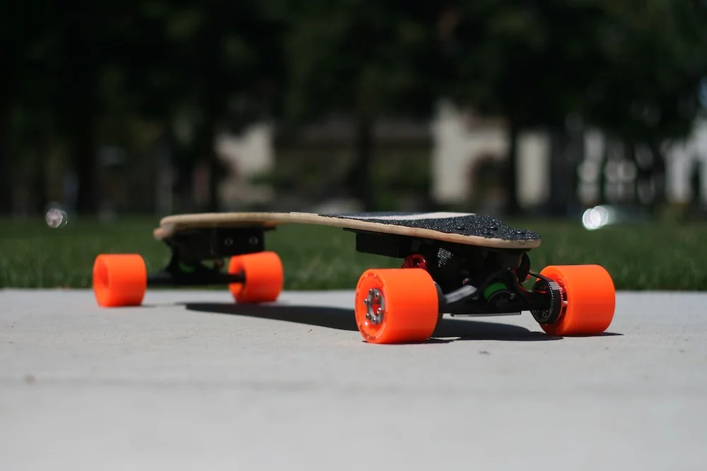 Boosted Boards markets its longboard as a “last mile” transport system