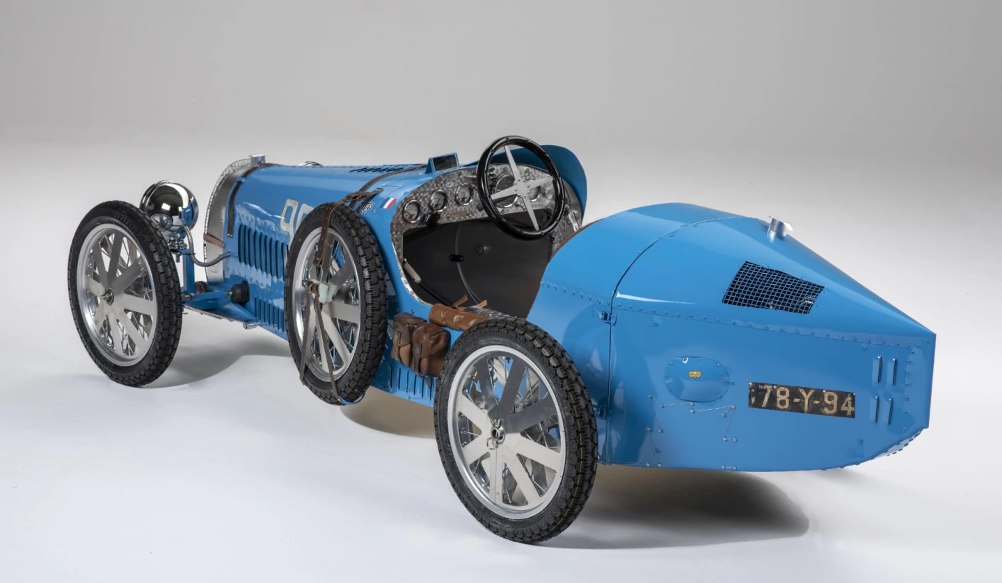 €13,800 | 2018 Bugatti Type 35 Child's Car | Auction Description: Bonhams