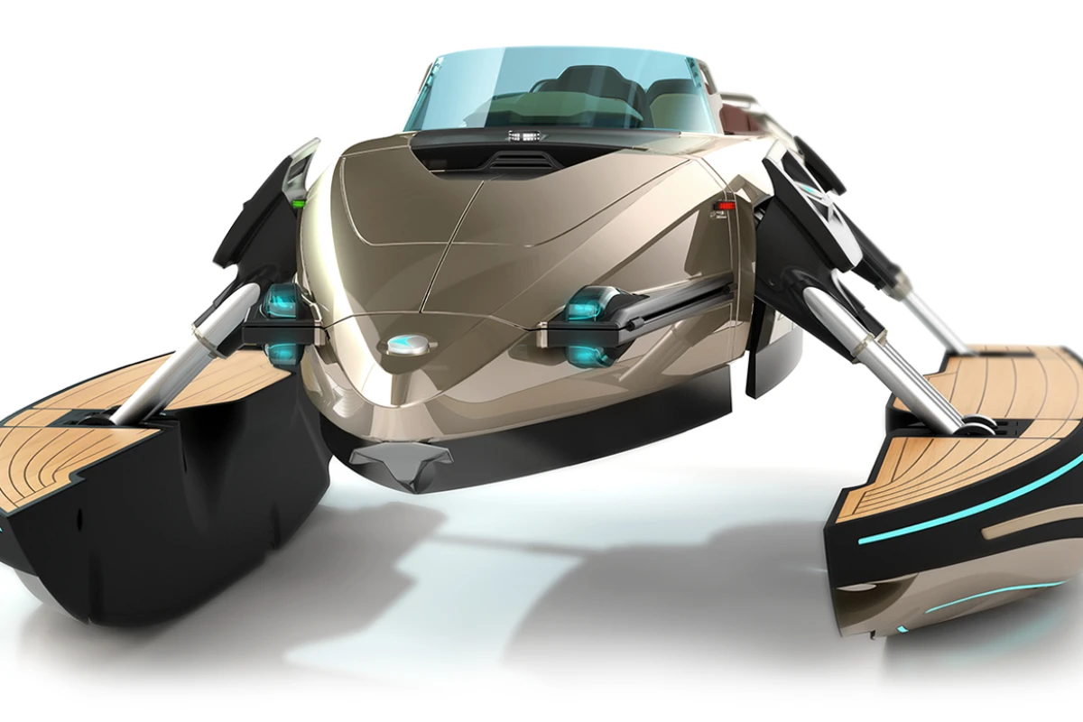 Monohull, catamaran, trimaran and hydrofoil become one