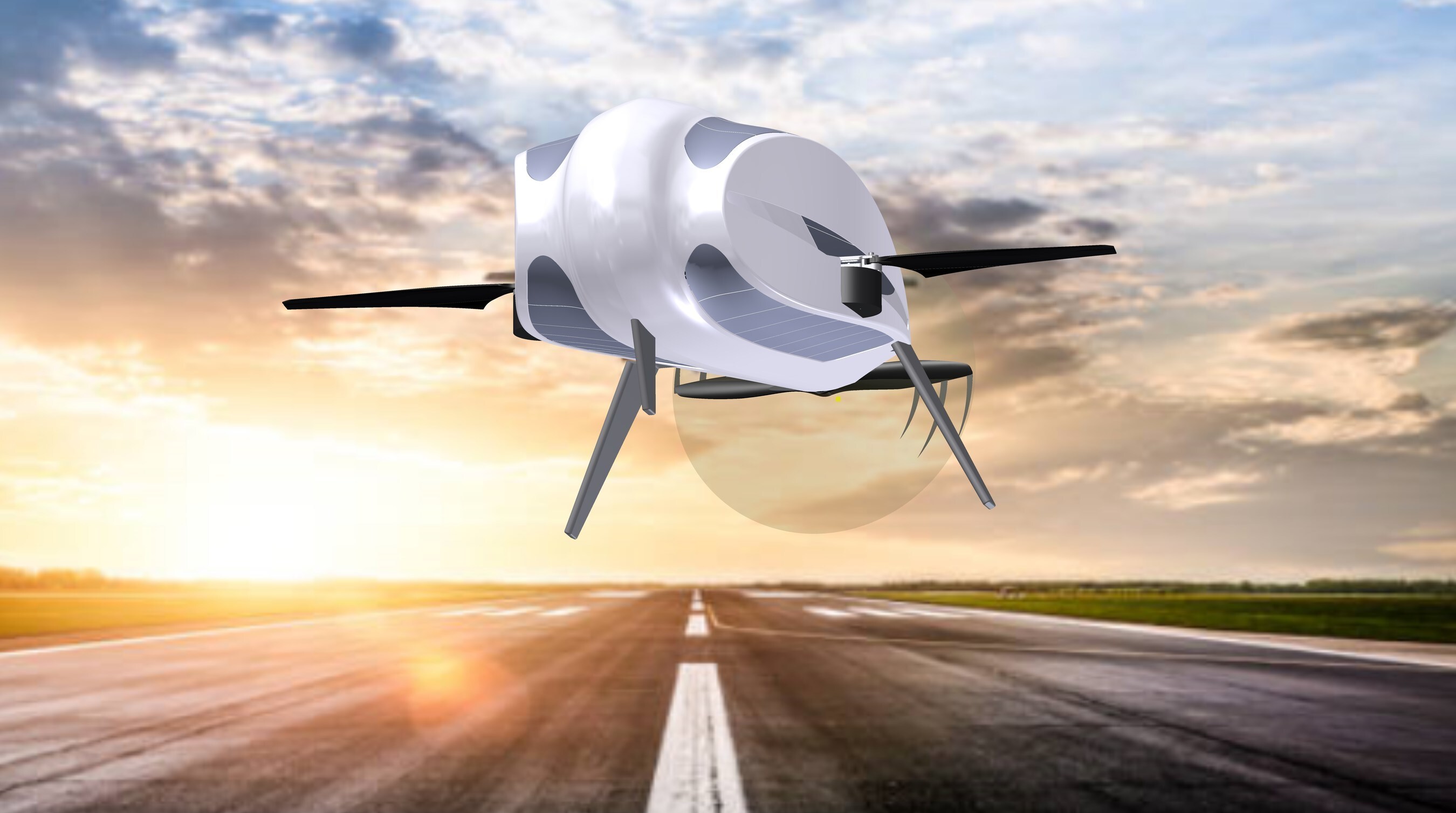 Blainjett's hemirotor concept promises unprecedented VTOL performance