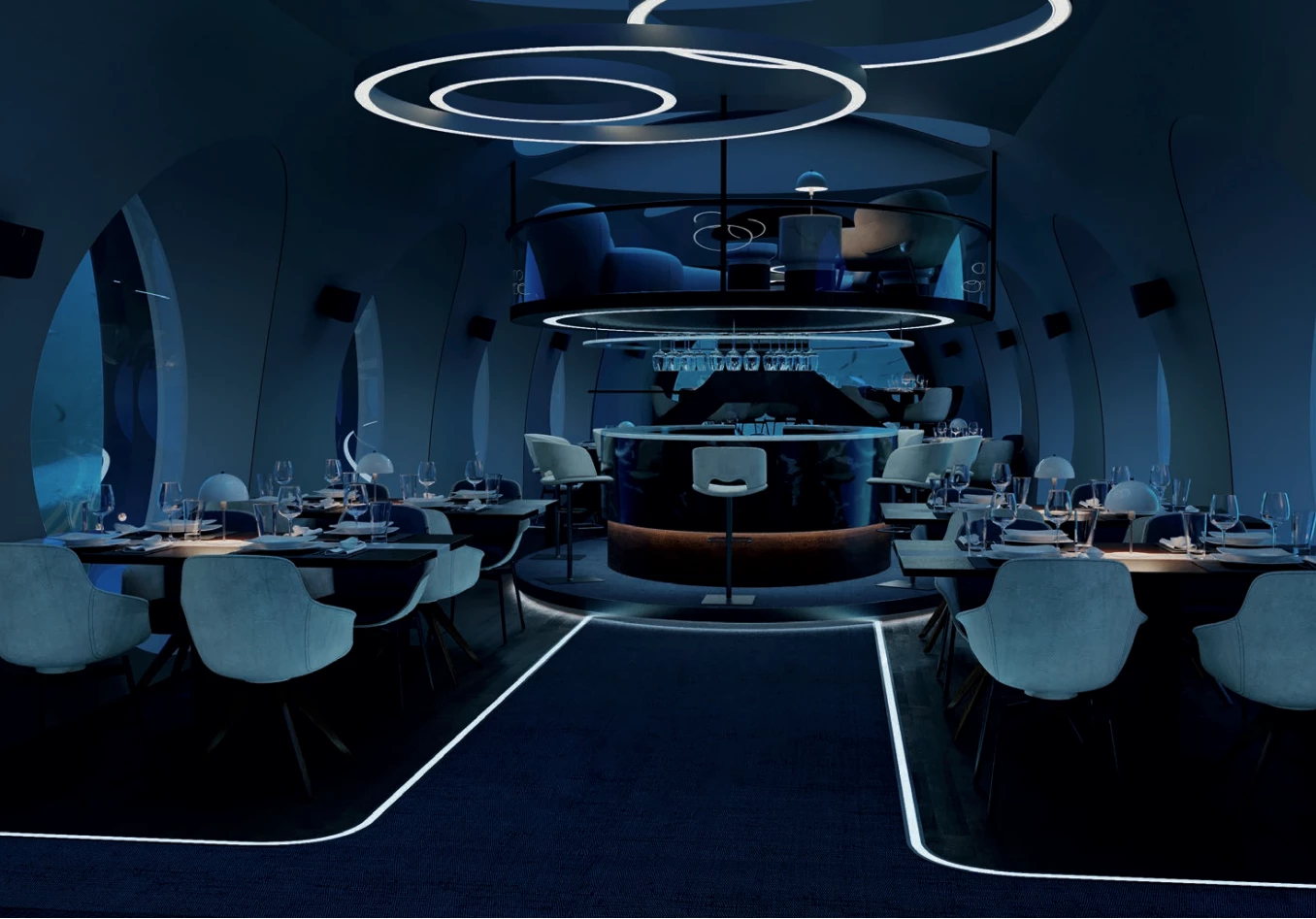 One of the few submarines we'd ever describe as spacious