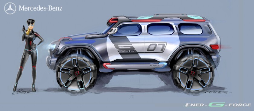 The Ener-G-Force in full patrol tune