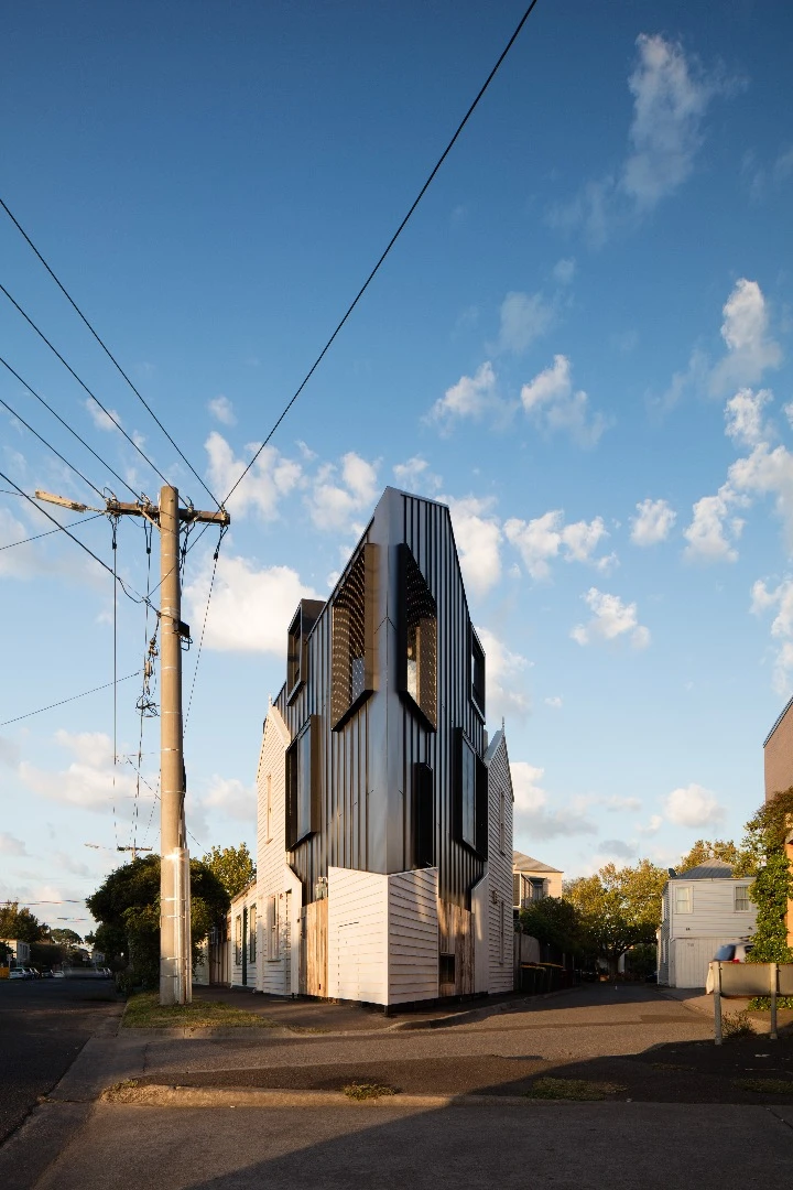 Oof! Architecture reports that it wasn't possible to install solar panels, water tanks, or the like due to site and heritage constraints