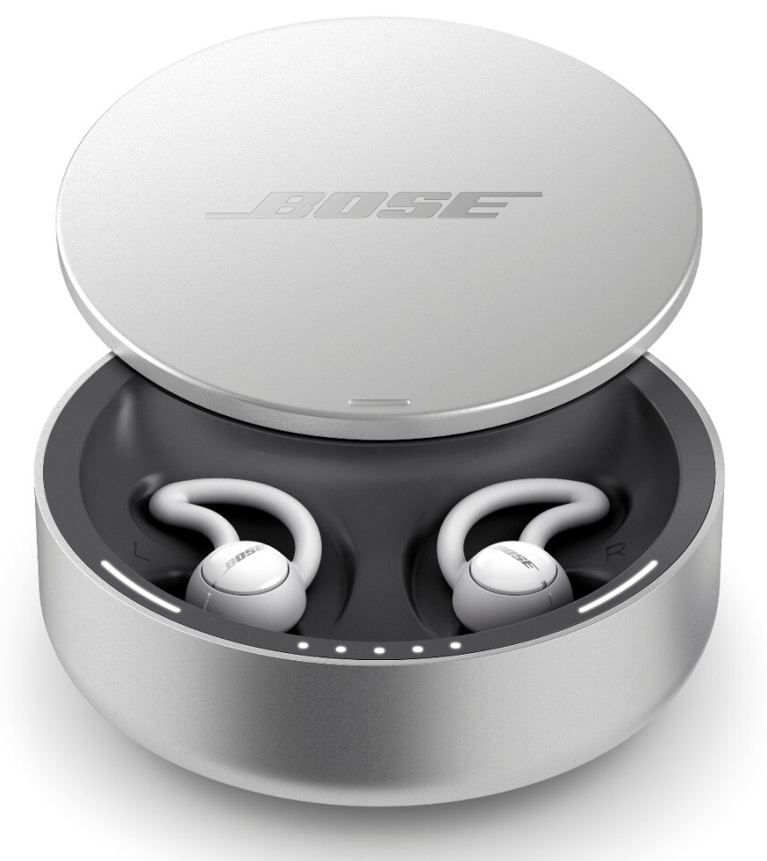 The Bose Sleepbuds have a battery life of 16 hours, and can be topped up with the wireless charging case