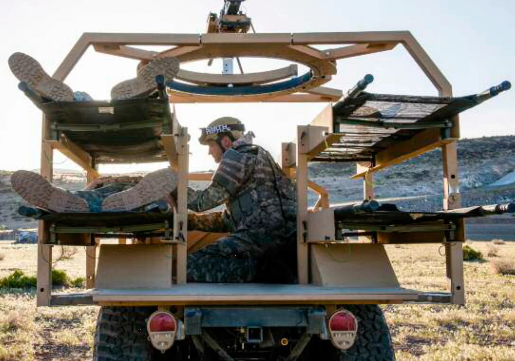 The Phantom Badger configured for casualty evacuation