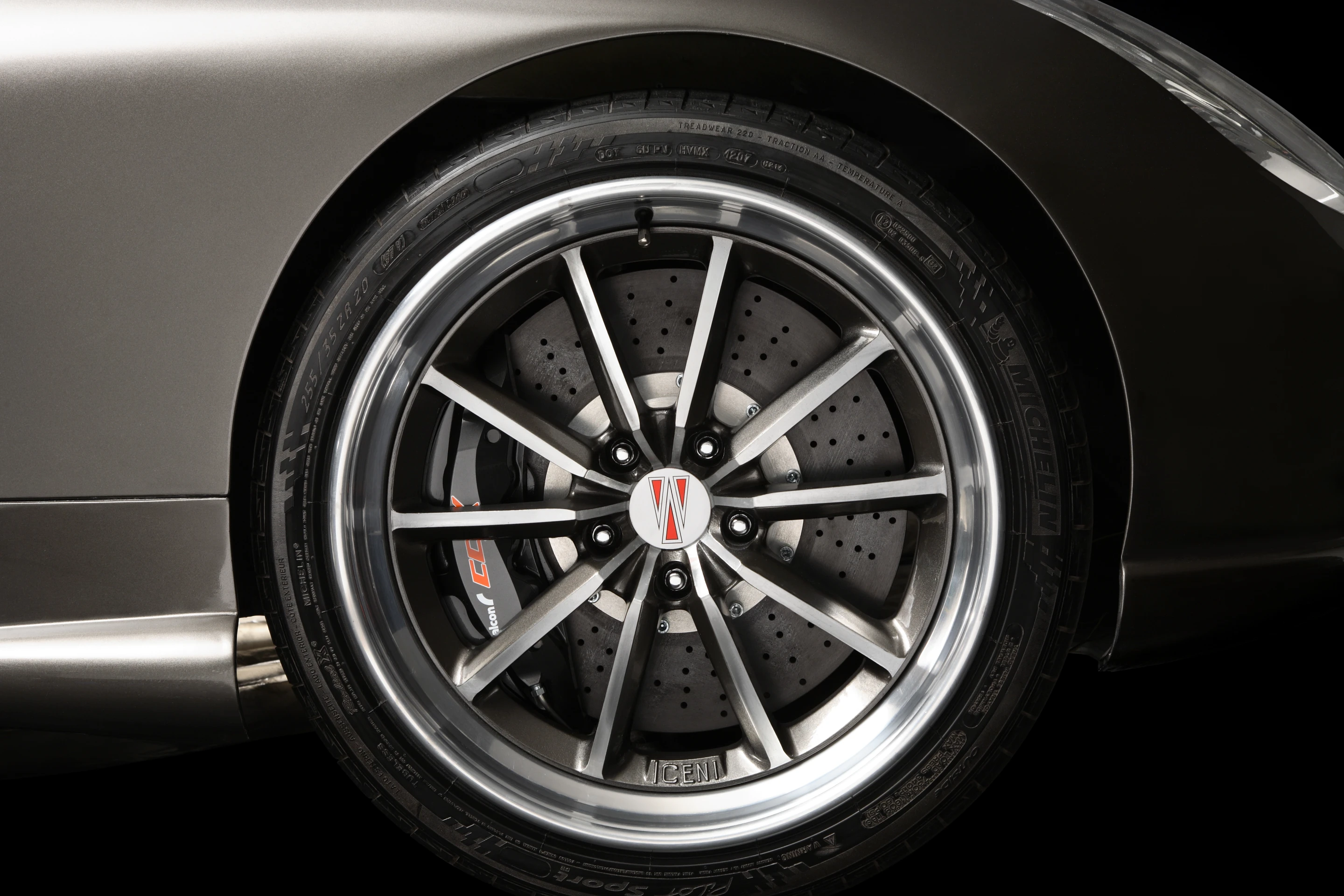The Iceni features 39 bespoke parts, including the wheels