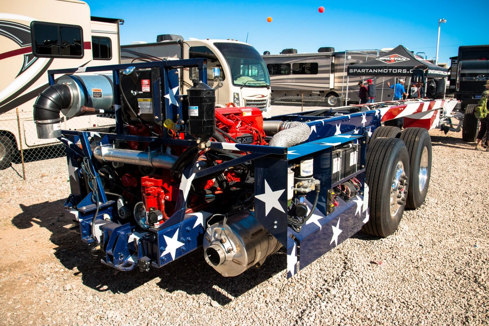 This serious rig is the last thing we expected to see at a camping and RV show