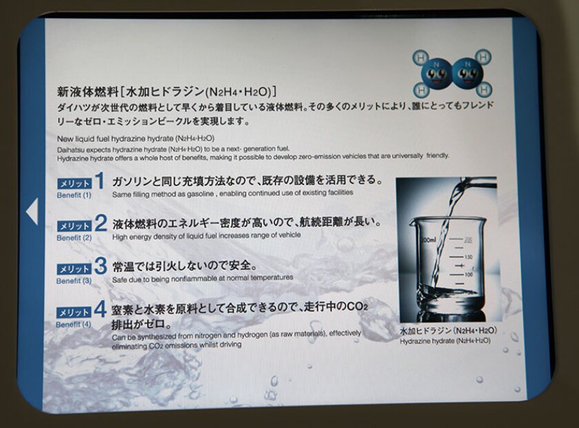Daihatsu screen presentation