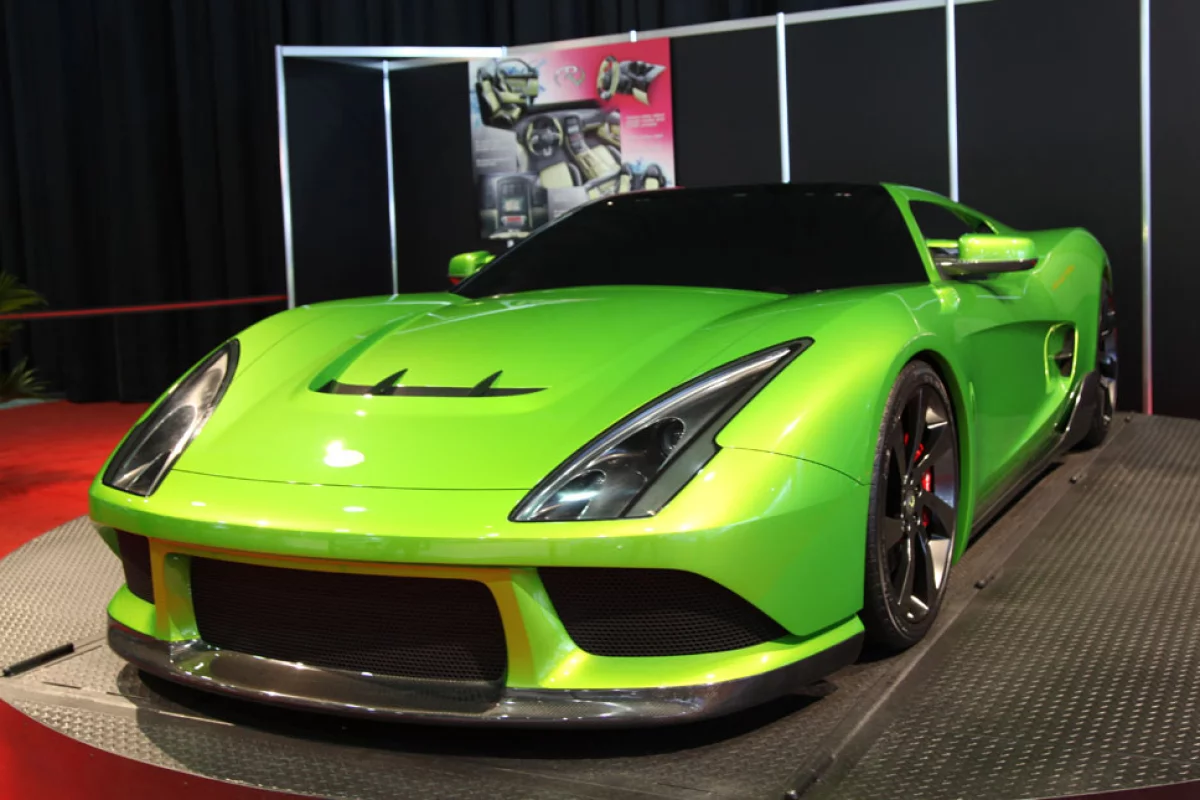 The Revenge Verde supercar