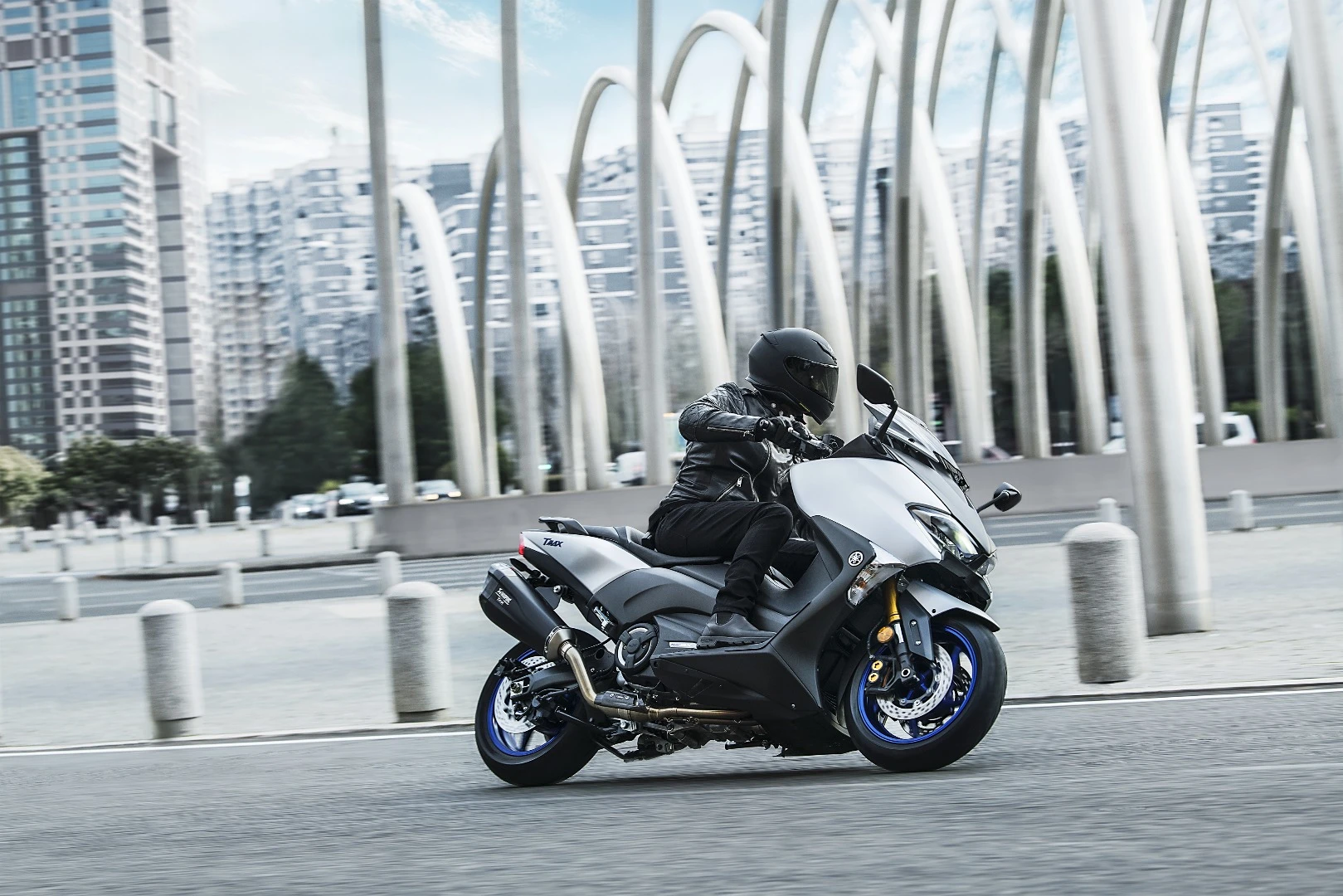 2018 Yamaha TMAX SX Sport Edition: one of Europe's biggest sellers gets a sports exhaust