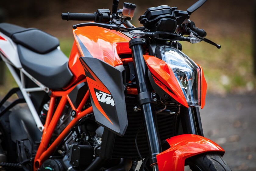 KTM 1290 Super Duke R: 180 horsepower, massive torque and low gearing make for a brutal combination - but excellent throttle response tames this beast
