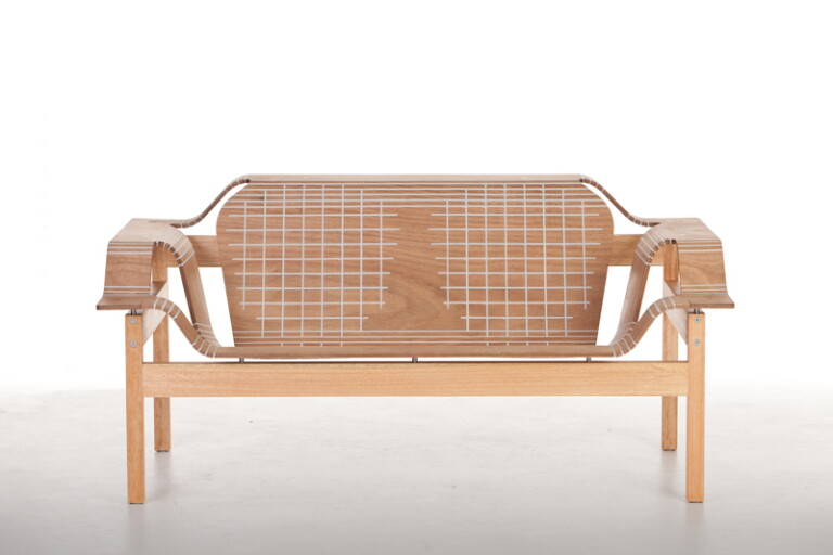 Stratflex Collection adds curves to flat pack furniture