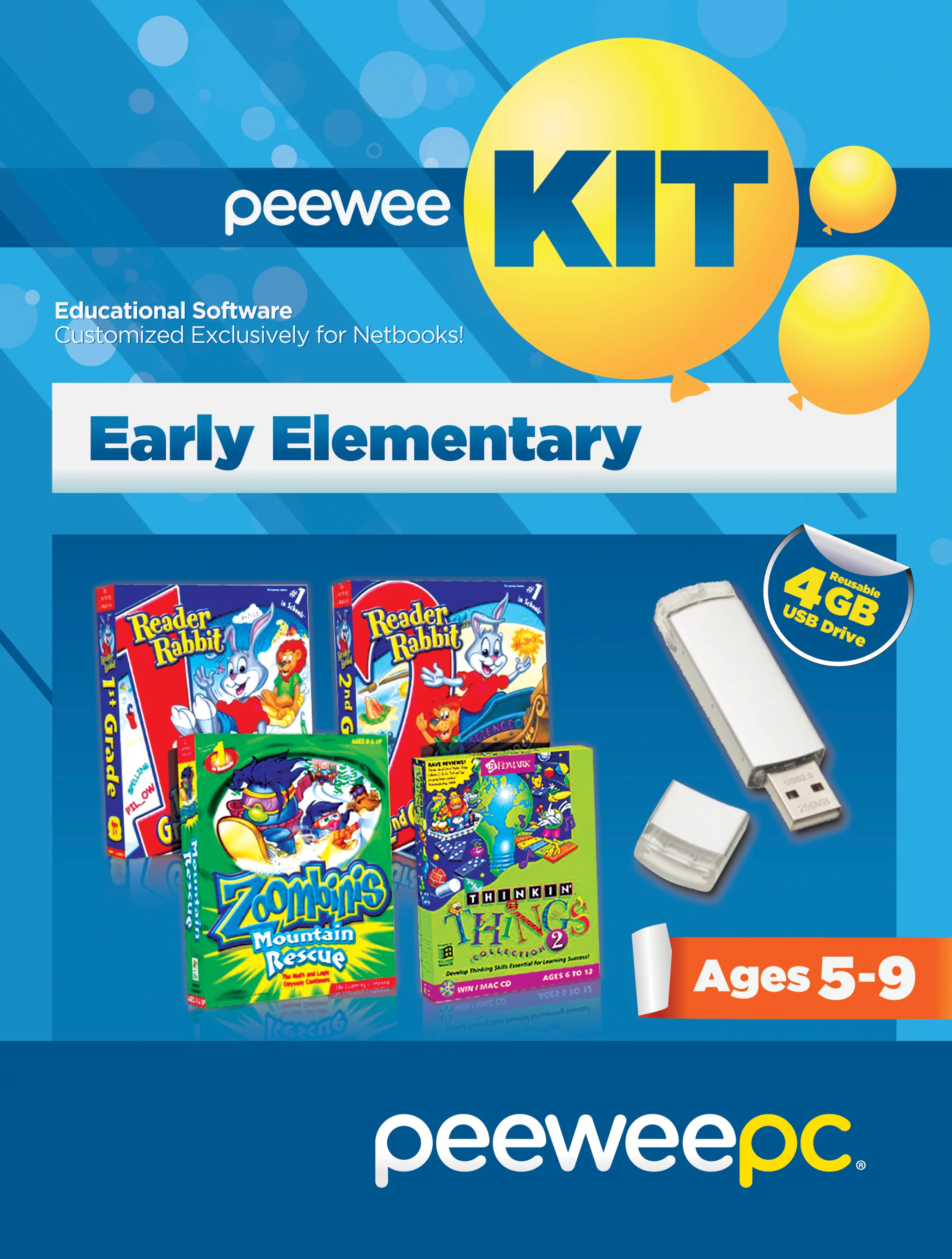PeeWee Kit turns any computer into a child-friendly PC