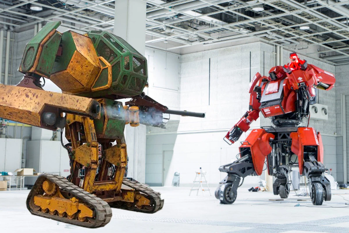 America has challenged Japan to the world's first intercontinental giant robot fight in 2016. Megabot vs. Kuratas to the mechanical death.