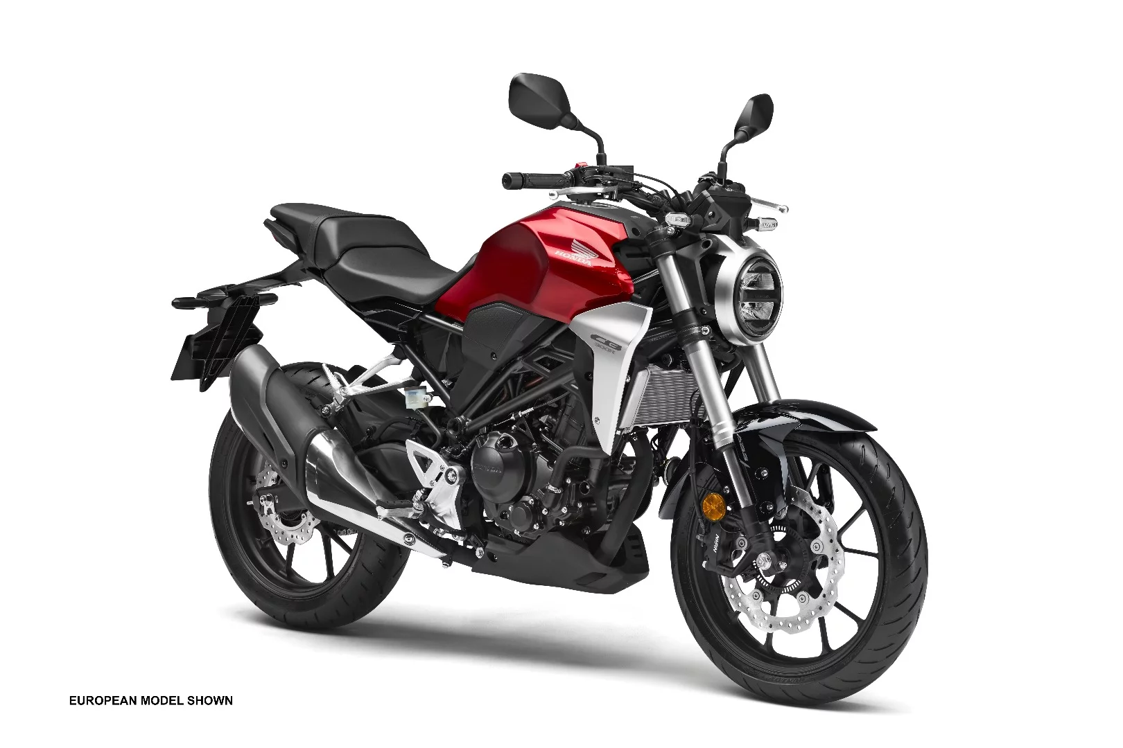 Honda CB300R: neo-retro styling is a nice break from the CB300F's very Japanese lines