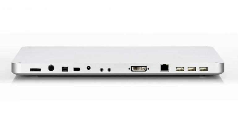 The Zemno DeskBook Pro portable docking station and a few of the additional ports and connections it provides