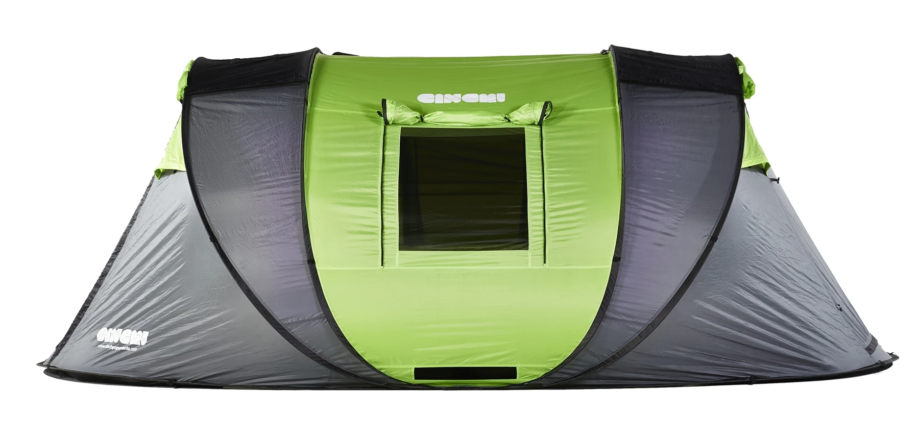 The Cinch! is double-skinned with the aim of preventing condensation and all seams are double-taped to prevent damp