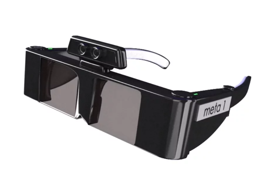 meta's 3D gesture-controlled augmented reality glasses