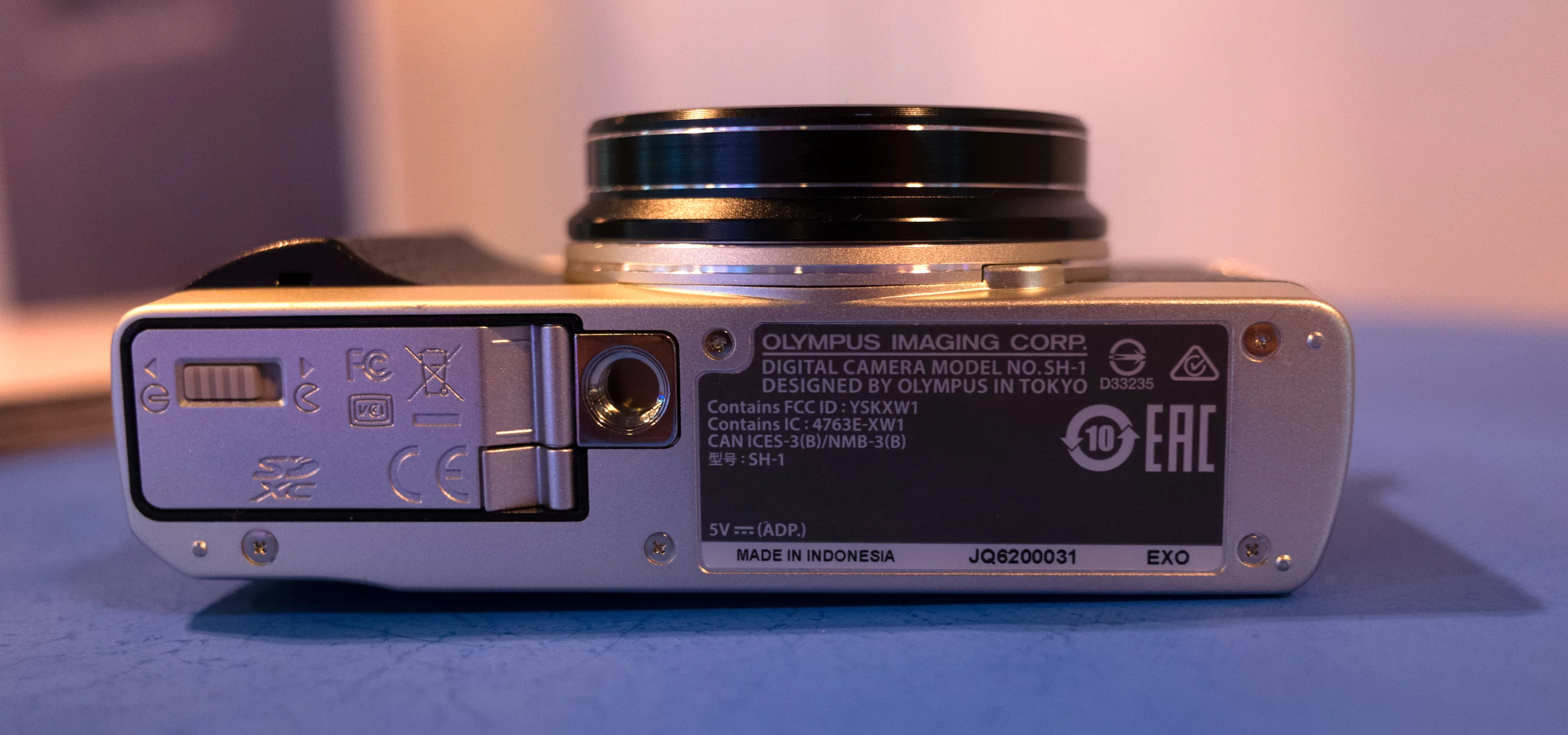 The Olympus Stylus SH-1 will sell for US$400 when it is released later this month