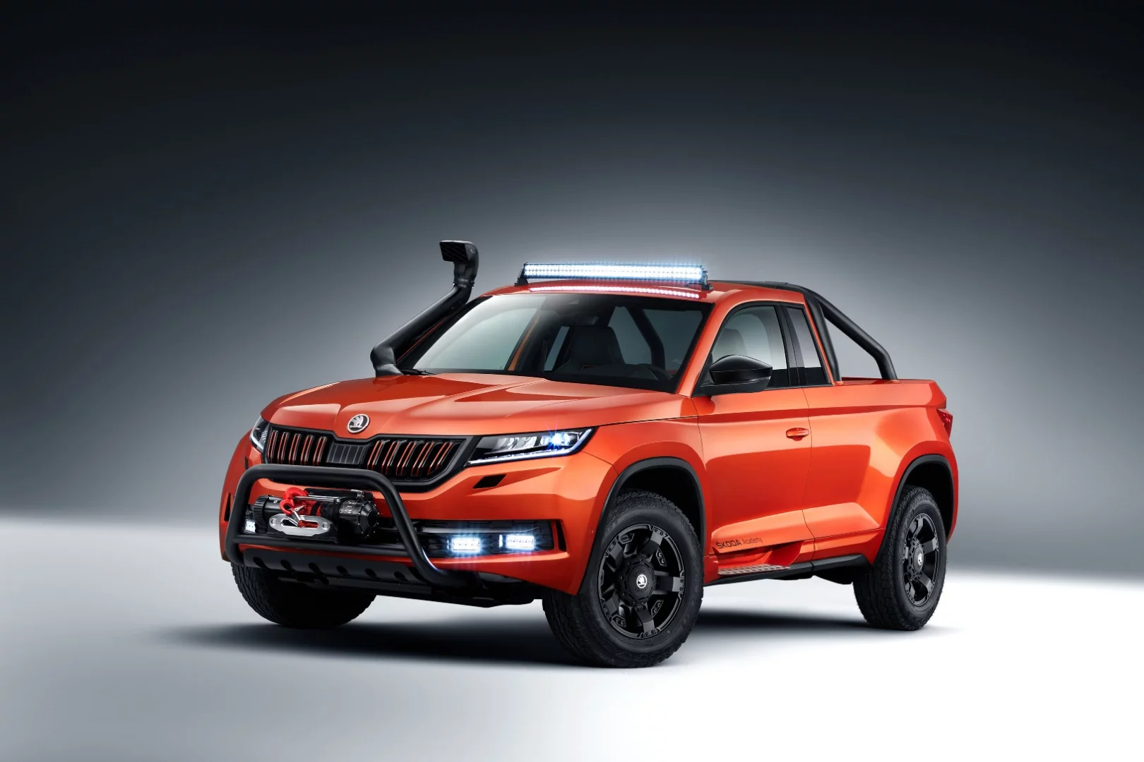 The concept's name, Mountiaq, is meant to convey a spirit of adventure and off-road capability