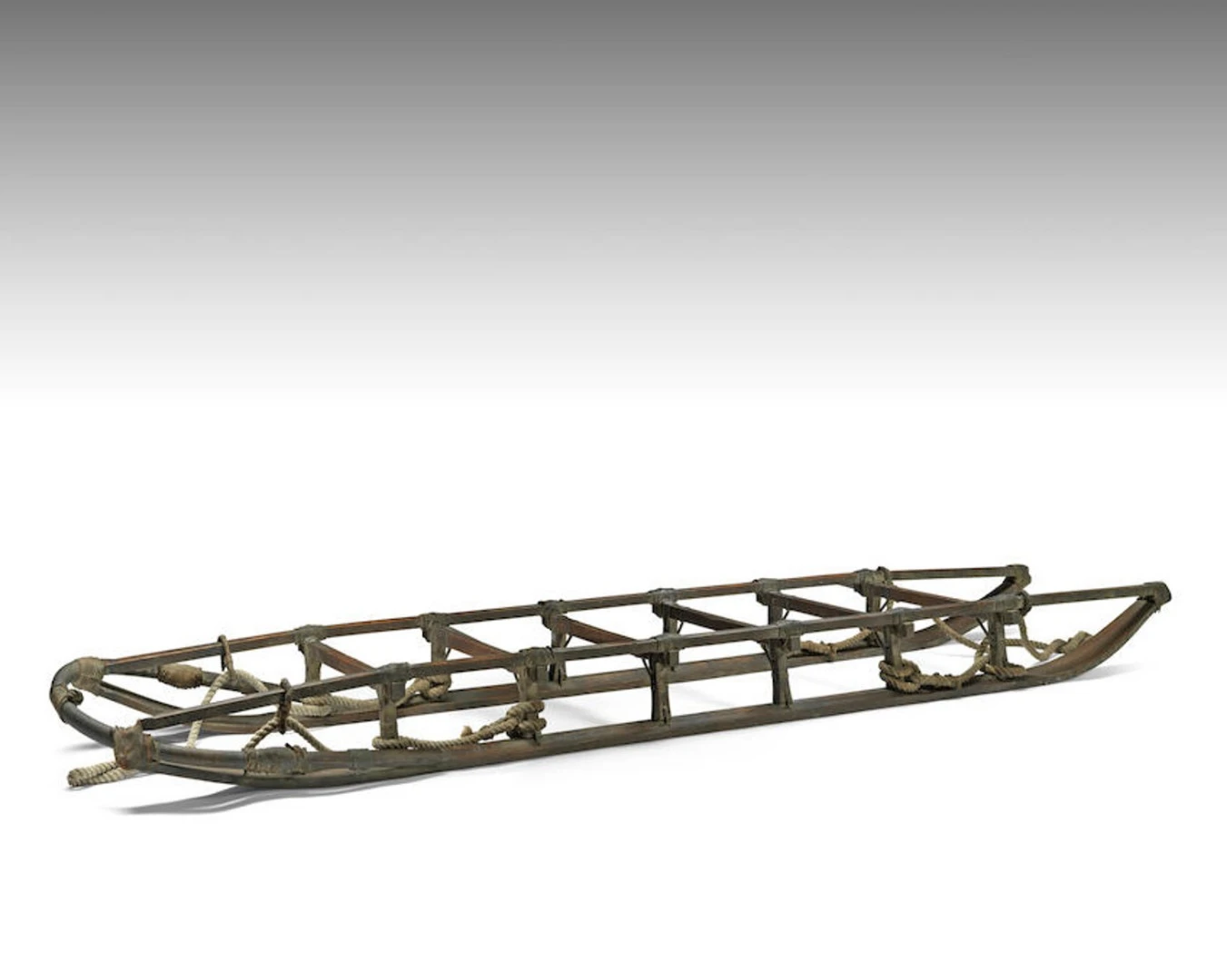 The sledge up for auction was one of four used in an attempt to reach the South Pole