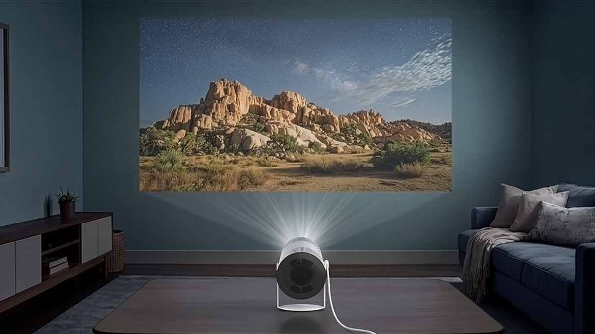 Samsung turns the canister projector into a smart TV