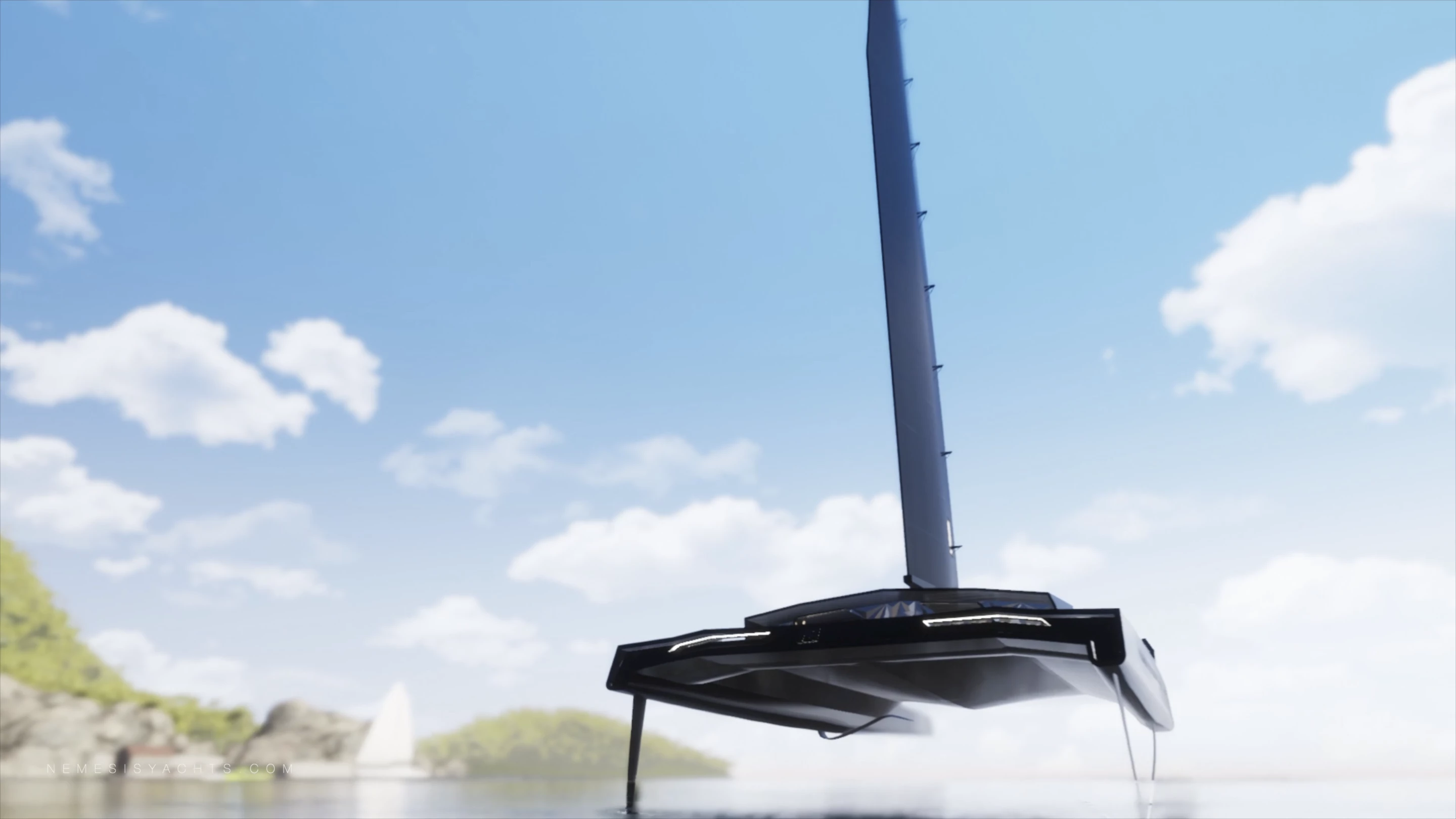 A cruising speed over 50 knots puts the Nemesis One among the fastest superyachts in the world