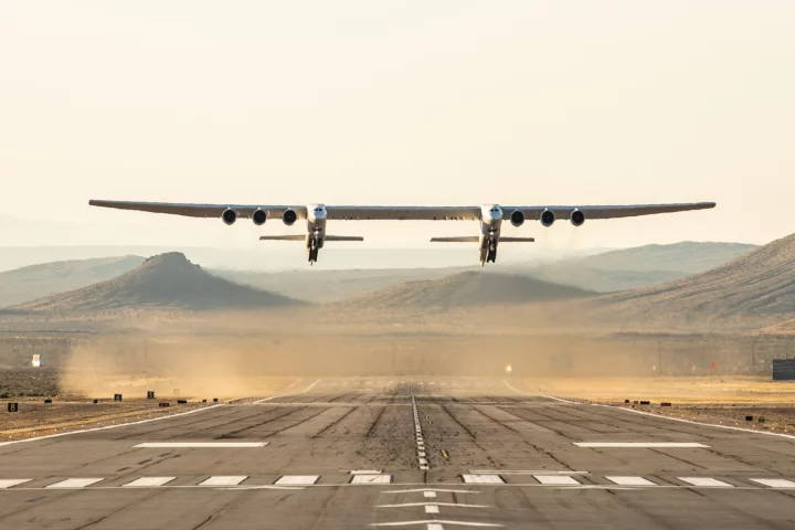 The Stratolaunch carrier aircraft has the world's longest wingspan