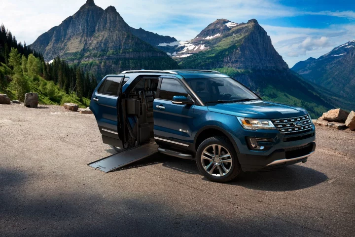 BraunAbility makes the Ford Explorer wheelchair-friendly