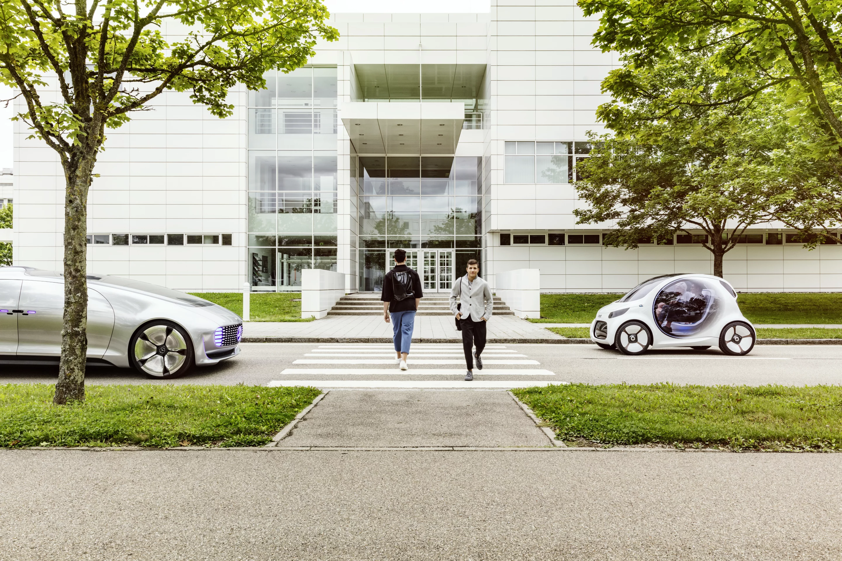 With autonomous car-sharing, there's no need to worry about parking