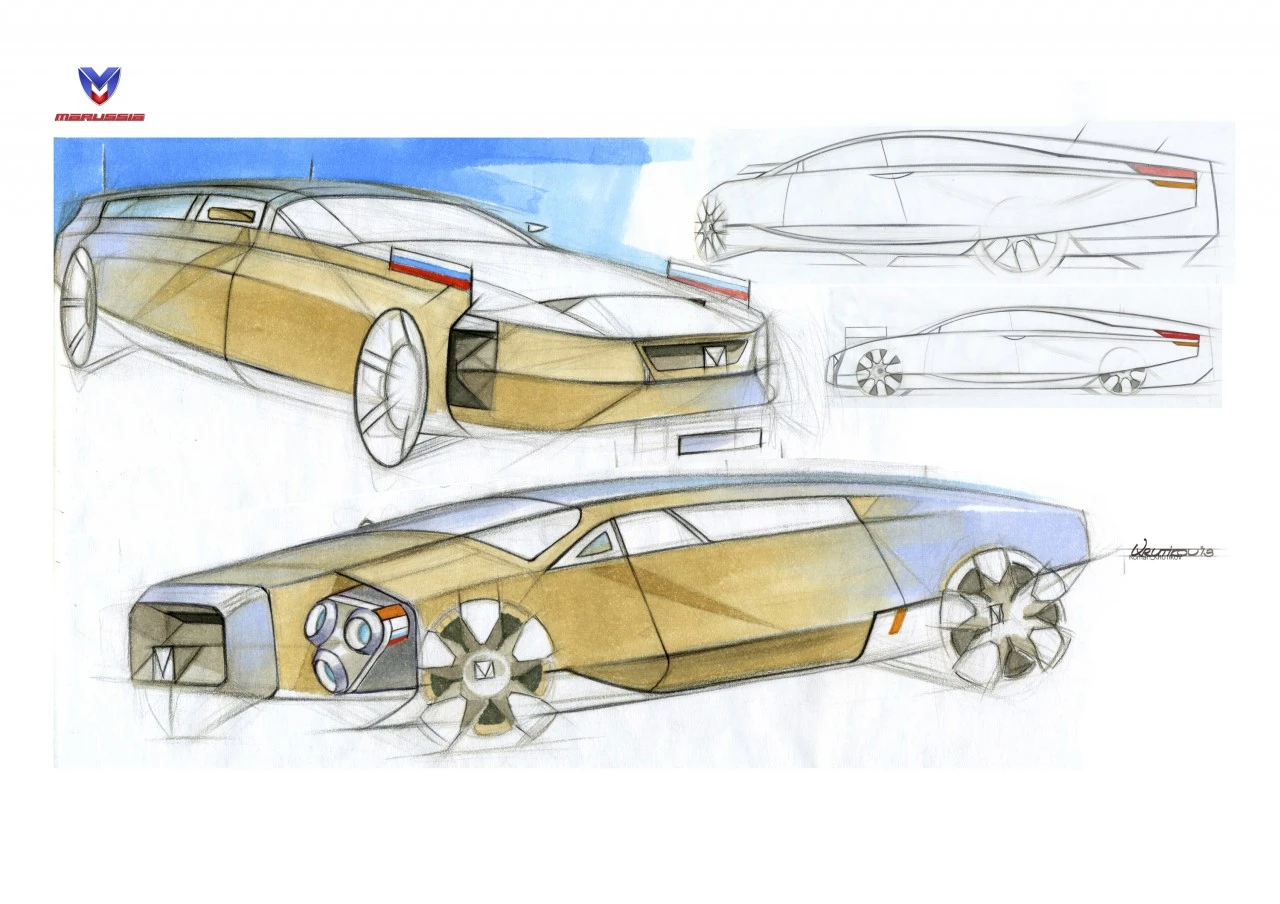 Concept by Roman Krutikov (Image: Cardesign.ru: Transportation Design)