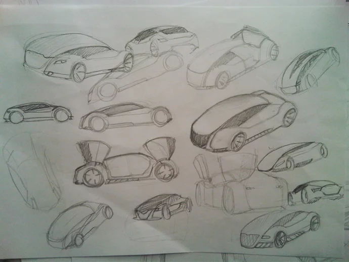 Initital concept sketches