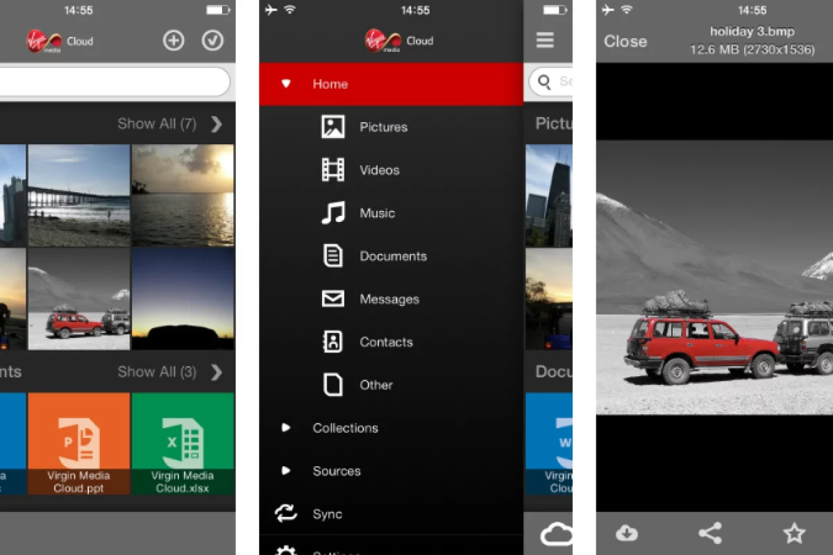 Virgin Media has announced a multi-platform cloud storage service