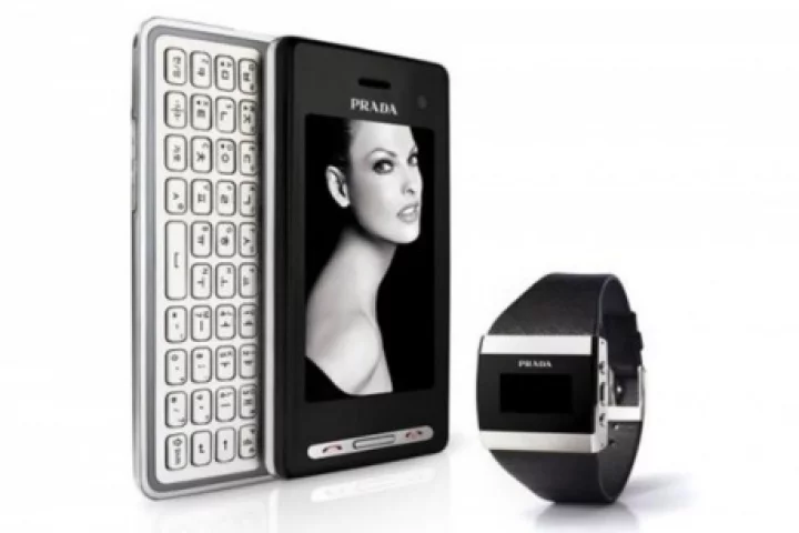 The updated Prada phone with new Prada Link watch for the fashion-conscious