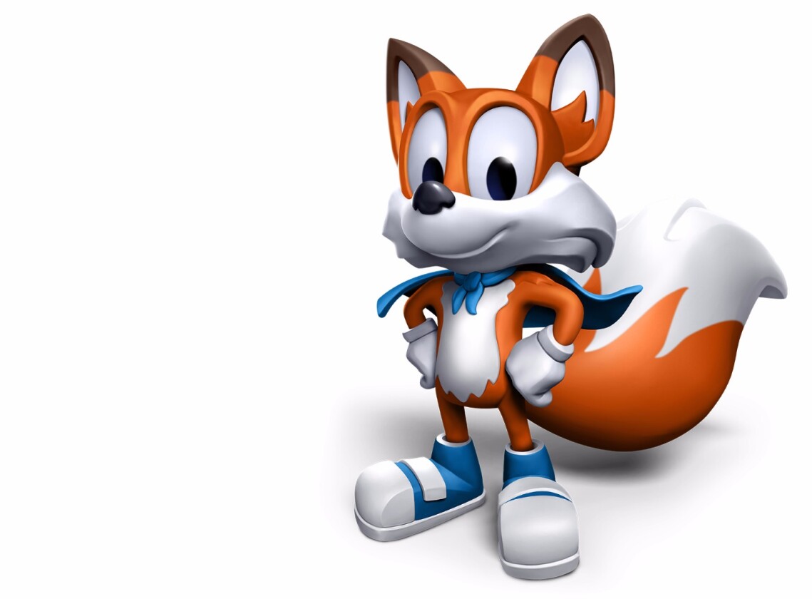Final character model of Lucky