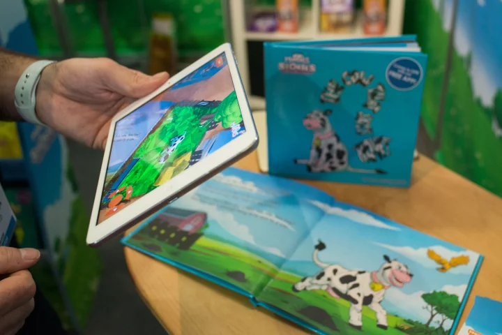 We try out the upcoming Mardles storybooks which come to life with augmented reality