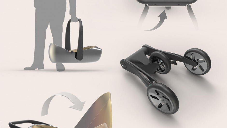If you don't like exposing your baby to the dirt and pollution of the city, Air Shield aims to cocoon them in a micro-environment to keep them healthy