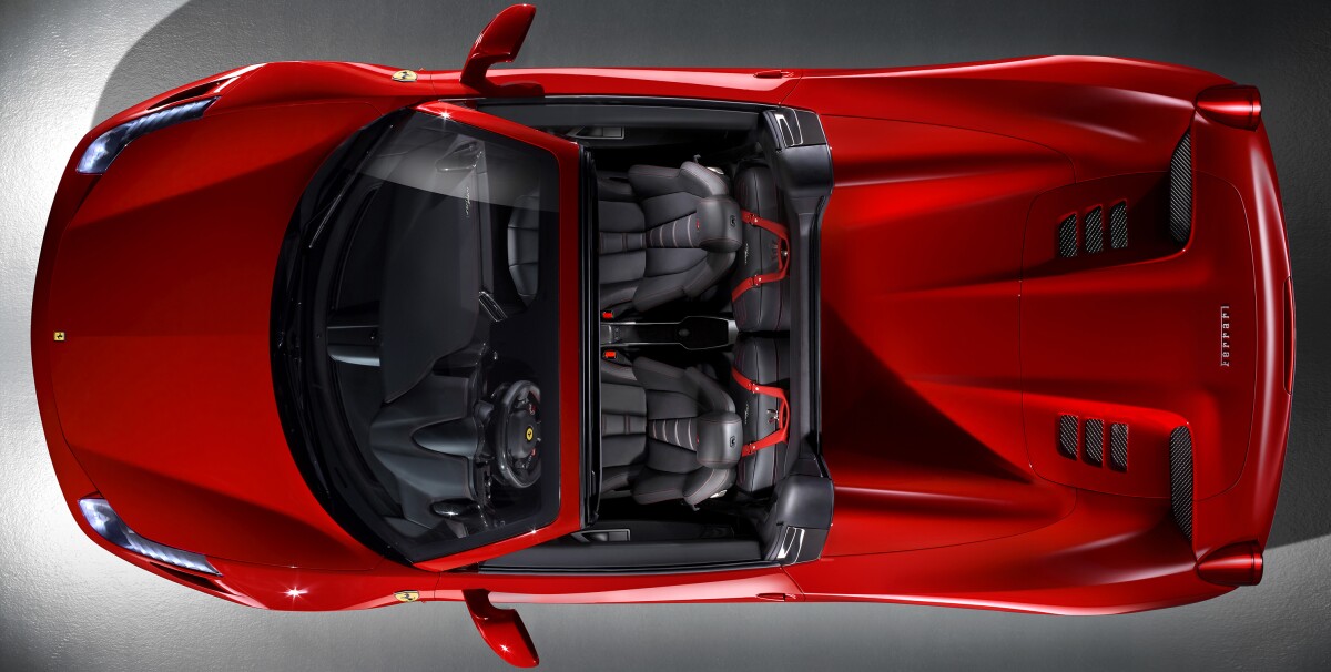 Ferrari's new 458 Spider