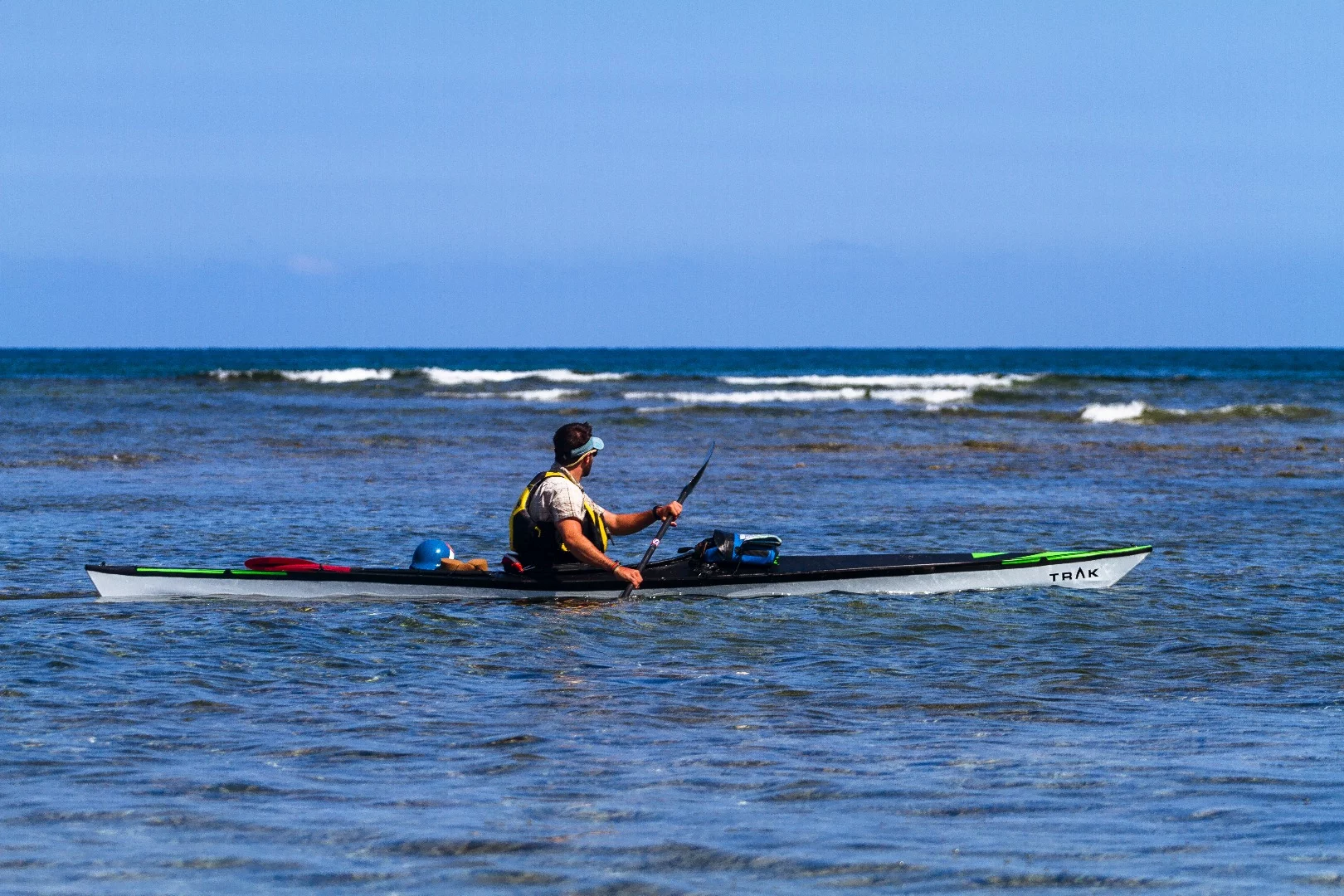 On the water in the Trak 2.0