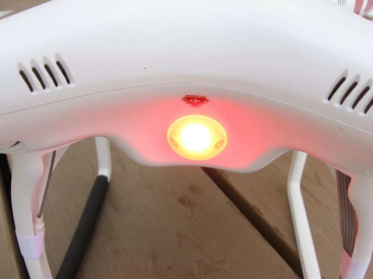 The Phantom's RGB LED indicator